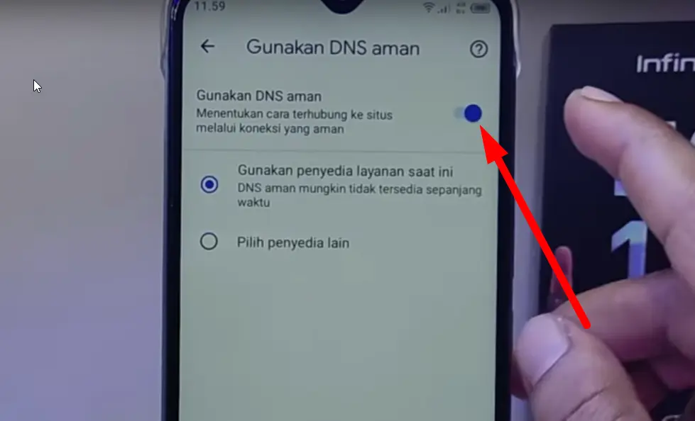 Pilih Penyedia DNS